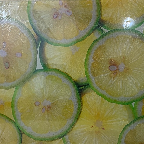 Lemon Lime Photo Glass Cutting Board 12” X 15” - Picture 6 of 6